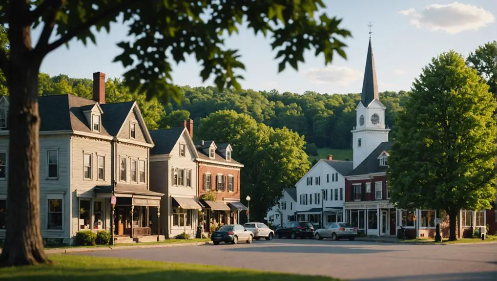 small town charm history