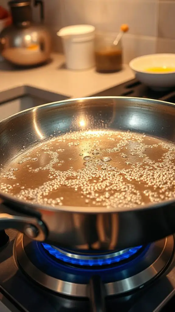 heat oil in skillet