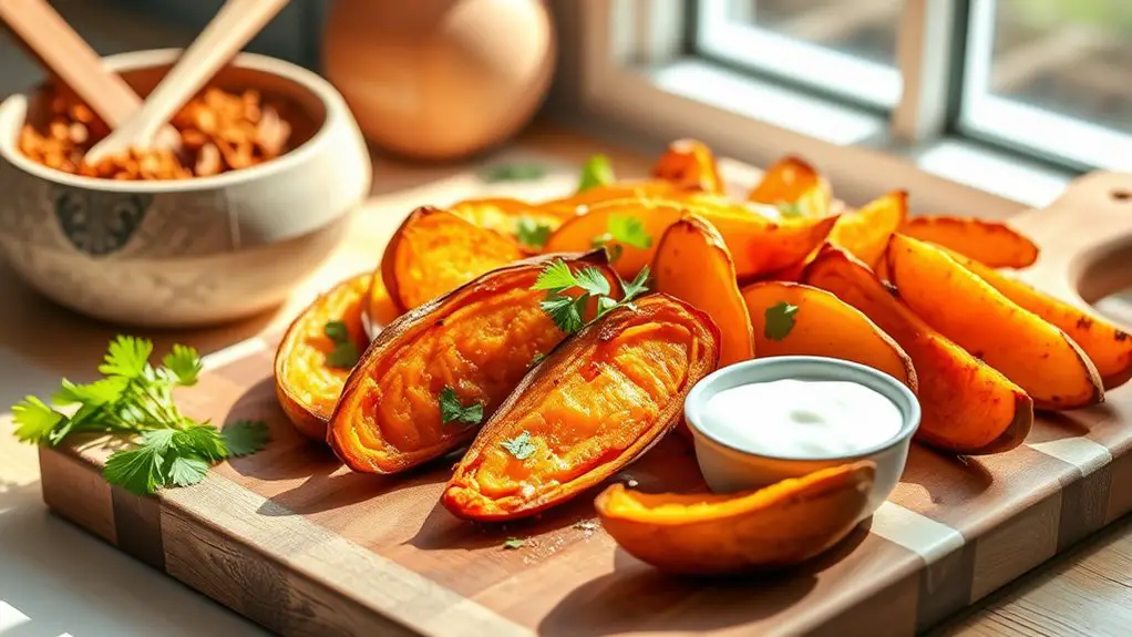 air fryer sweet potatoes recipe