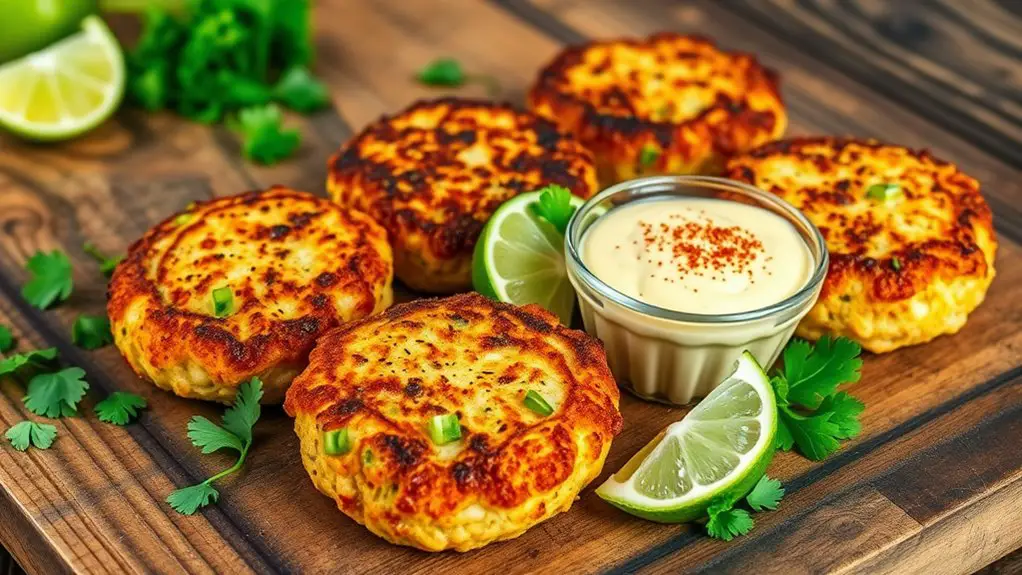 cajun flavored crab cakes recipe