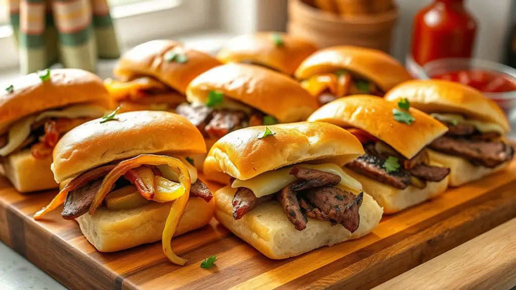 cheesesteak sliders recipe details