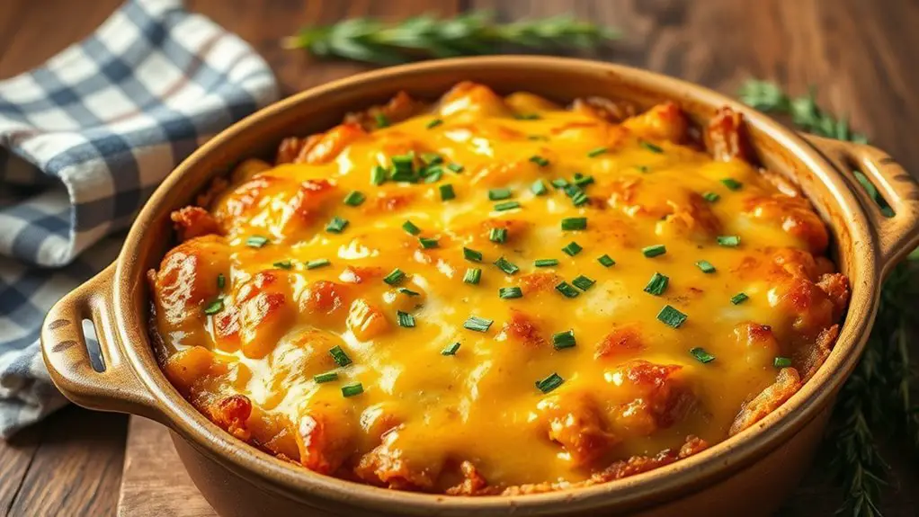 cheesy hash brown dish