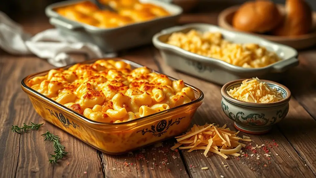 cheesy pasta comfort dish