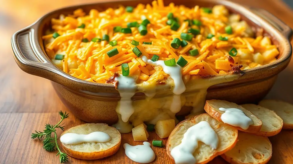 cheesy ranch potato goodness