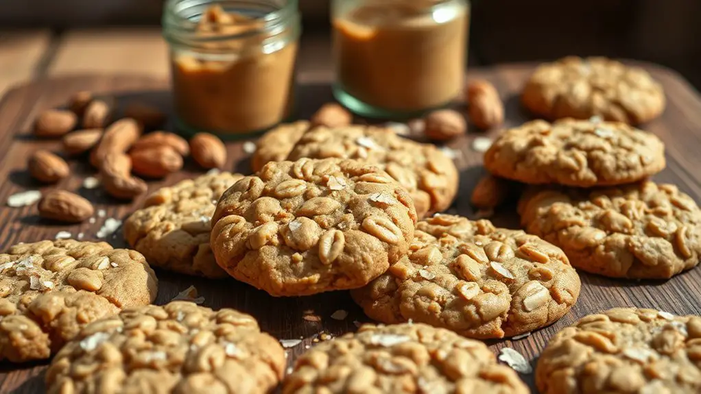 chewy peanut butter cookies