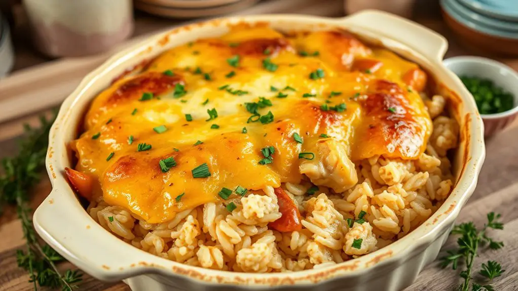 chicken and rice casserole