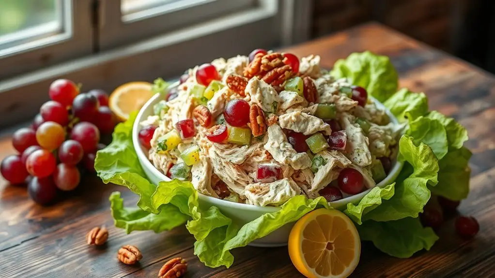 chicken salad with grapes