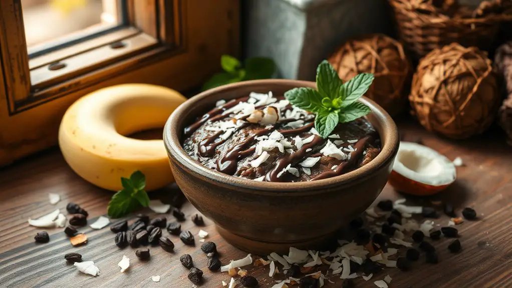 chocolate coconut oatmeal recipe