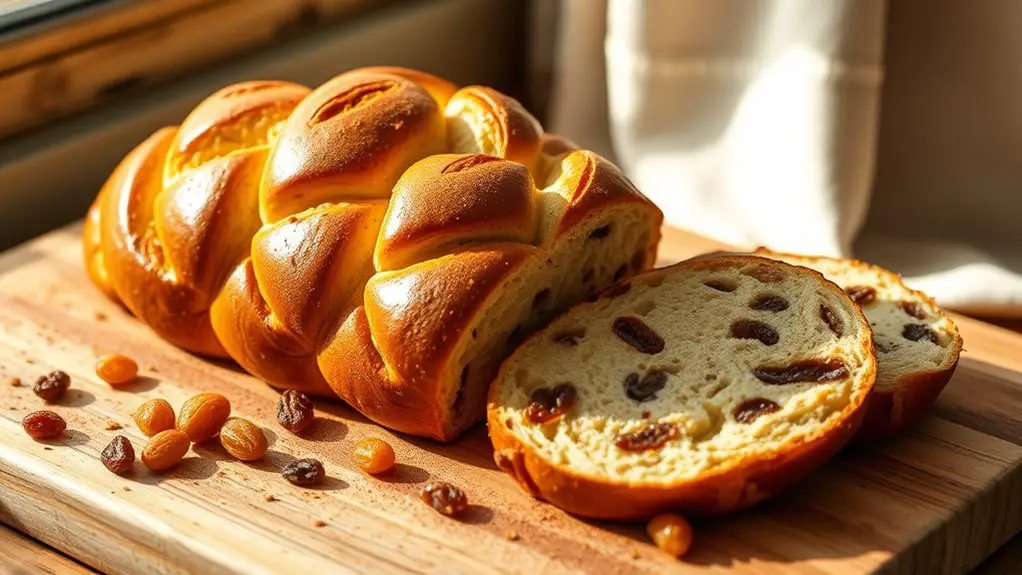 cinnamon infused raisin bread recipe