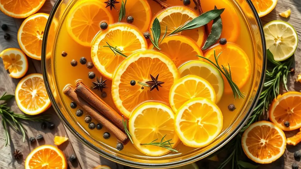 citrus infused spiced brine recipe