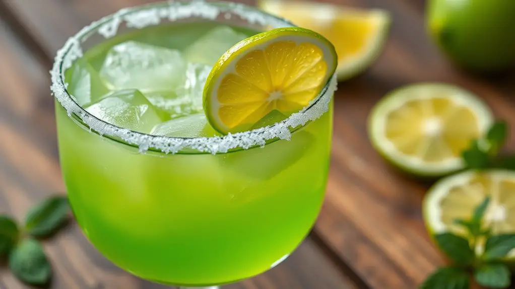 classic lime tequila cocktail