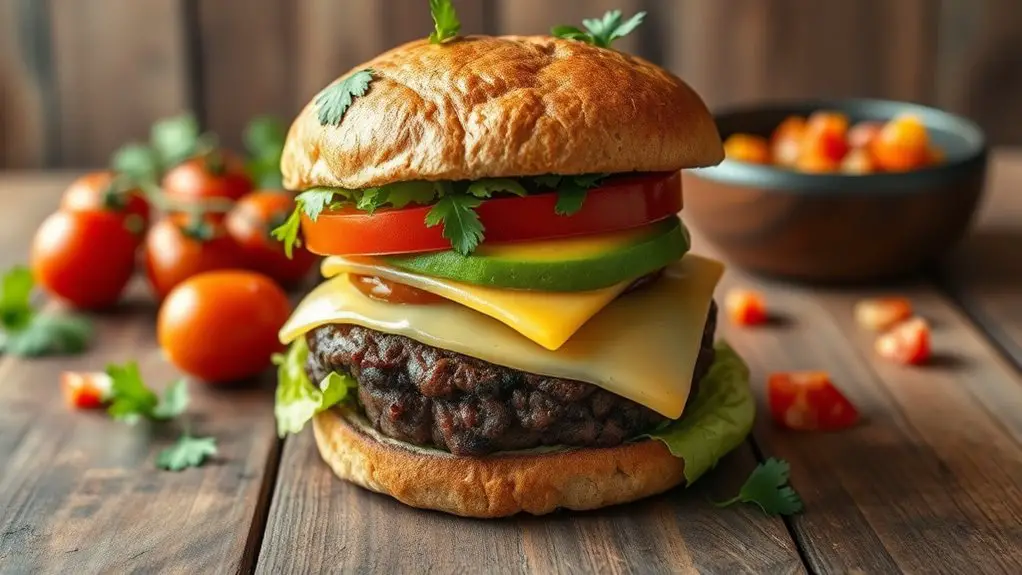 classic vegetarian burger recipe