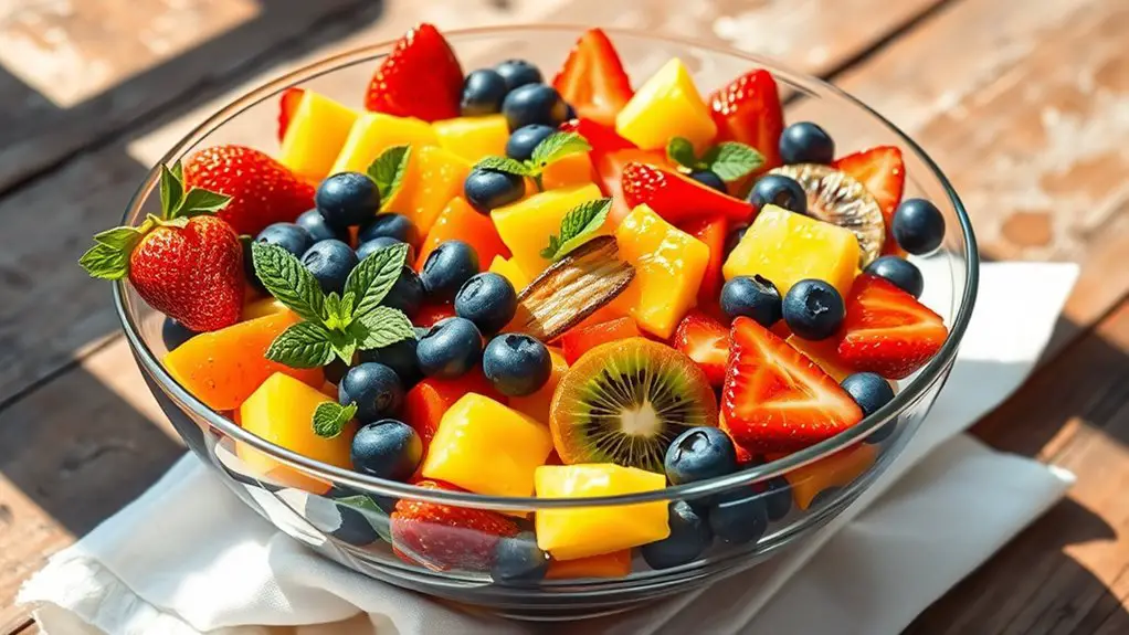 colorful and nutritious mix