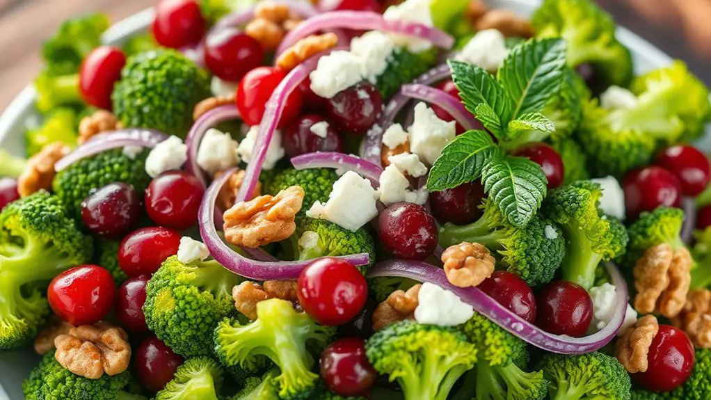 cranberry broccoli salad recipe