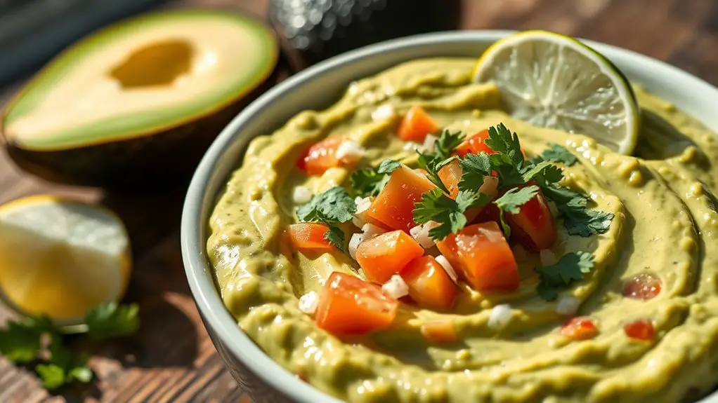 creamy avocado dip recipe