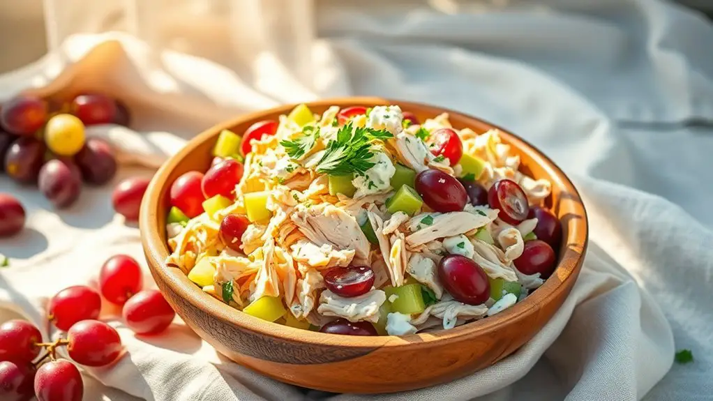 creamy chicken salad recipe