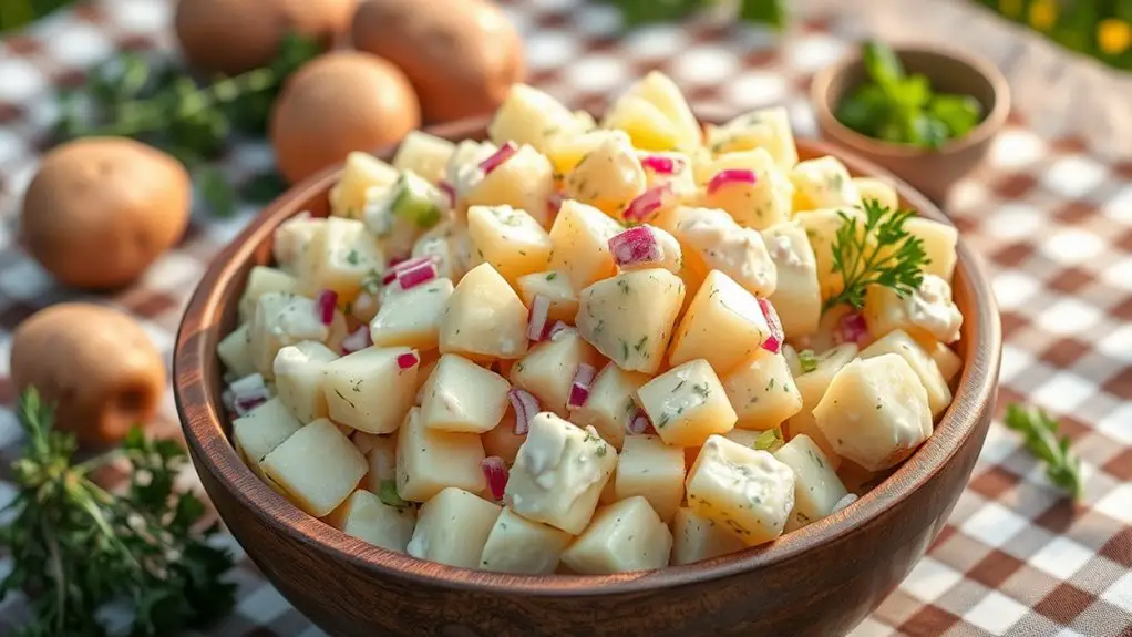 creamy classic potato salad