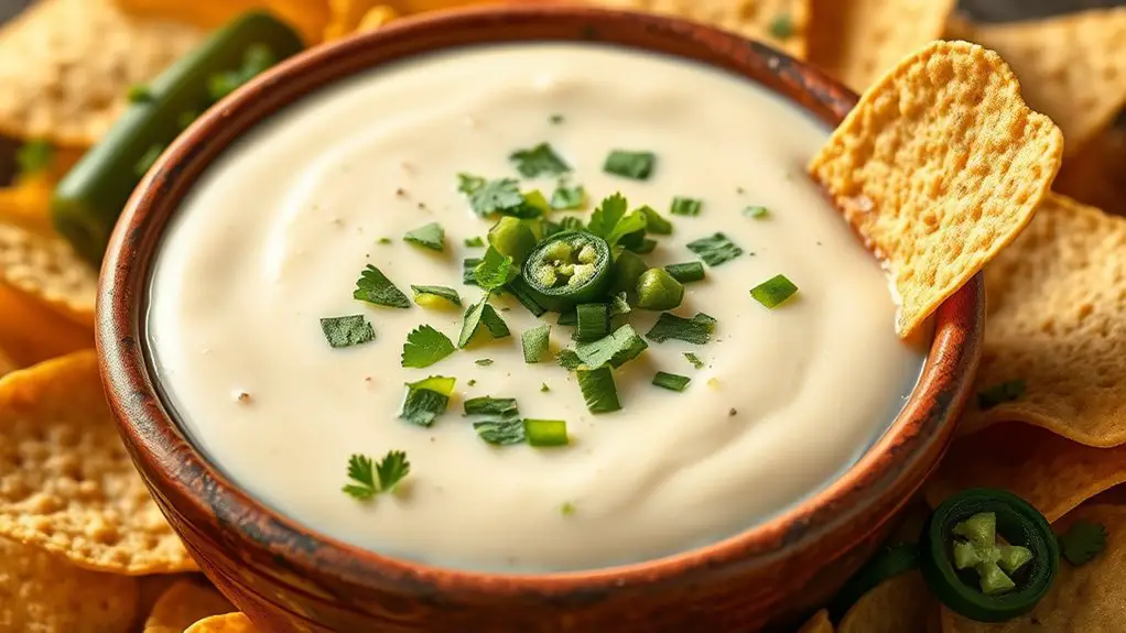 creamy jalape o cheese dip