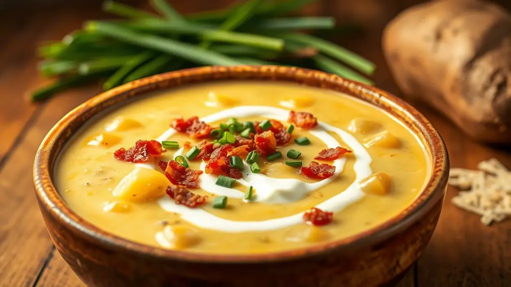 creamy potato soup recipe