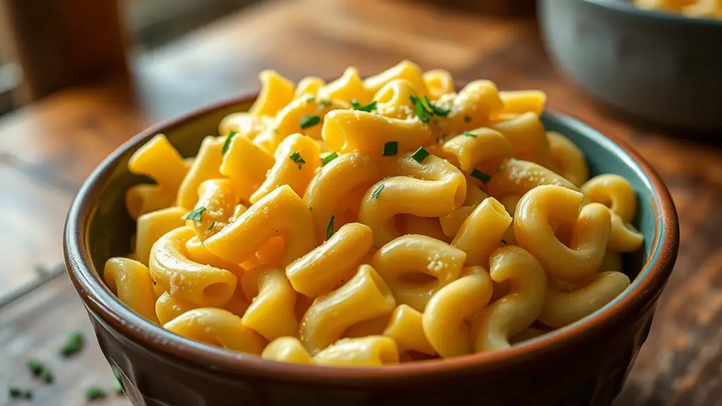 creamy stovetop macaroni cheese