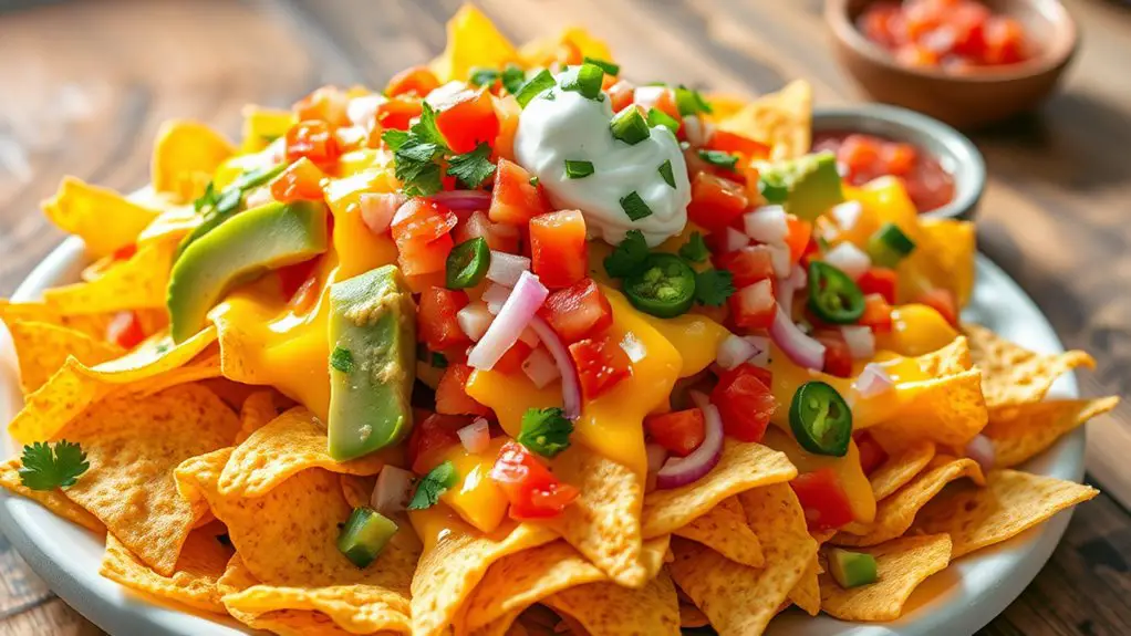 delicious breakfast nachos recipe