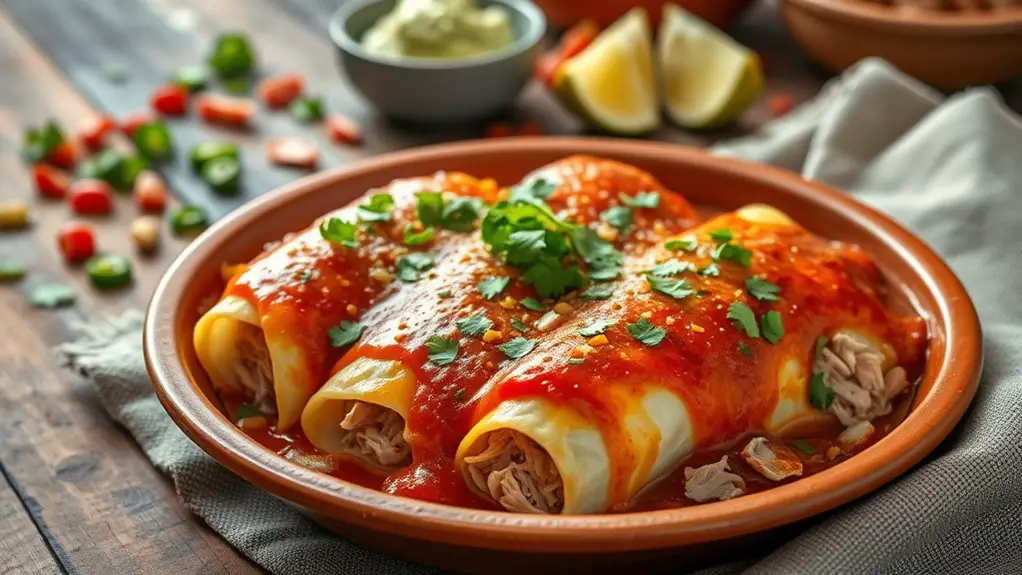 delicious chicken enchiladas recipe