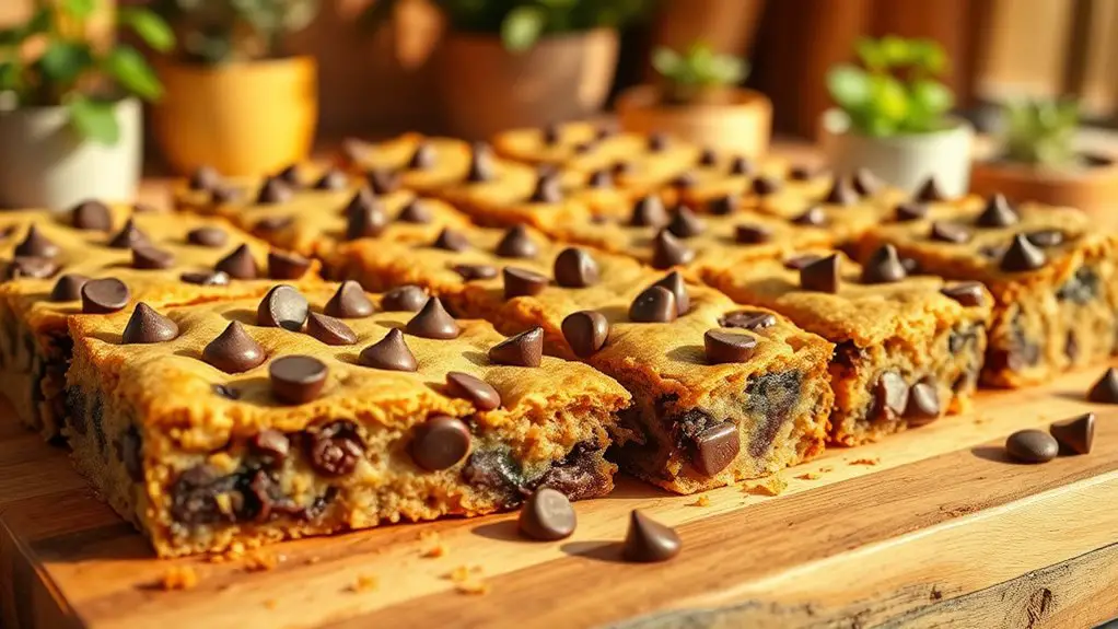 delicious chocolate chip bars