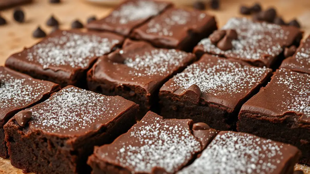 delicious chocolate fudge brownies