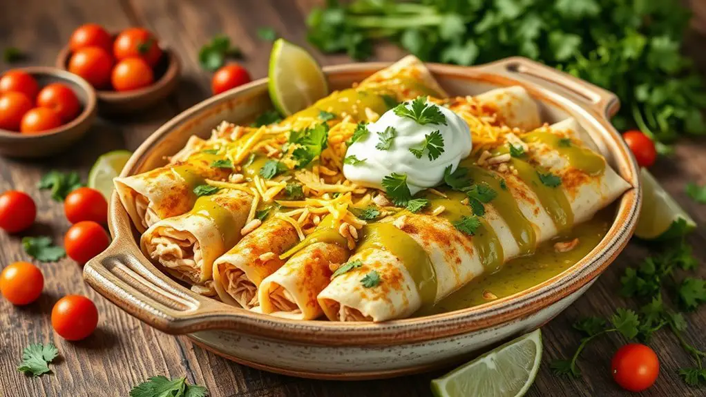 delicious creamy enchiladas recipe