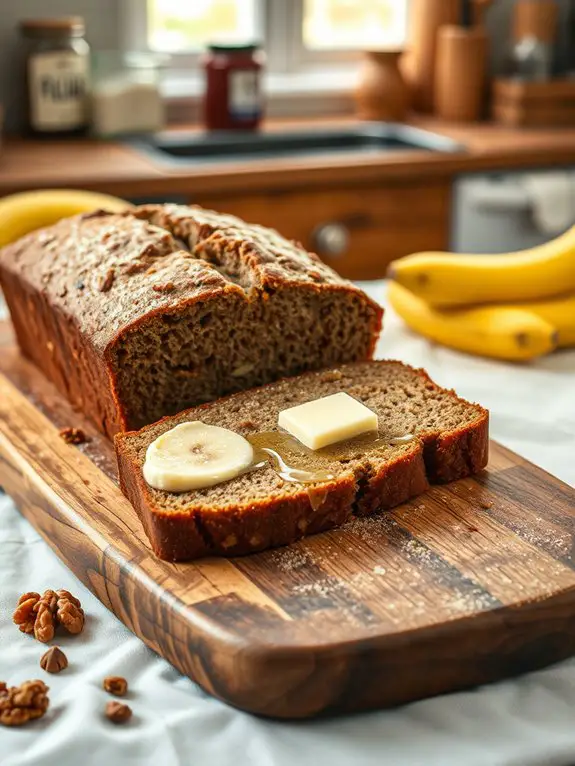 delicious homemade banana bread