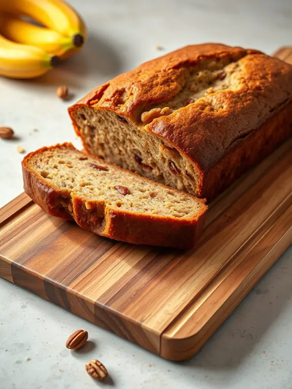 delicious homemade banana bread