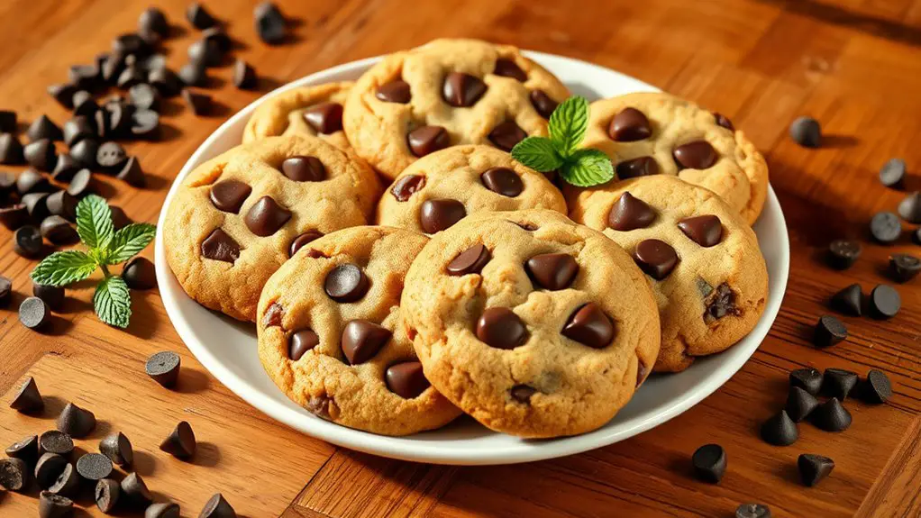 delicious homemade chocolate cookies