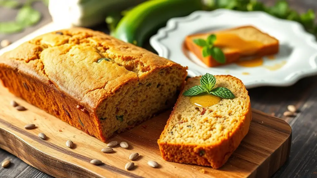 delicious homemade zucchini bread