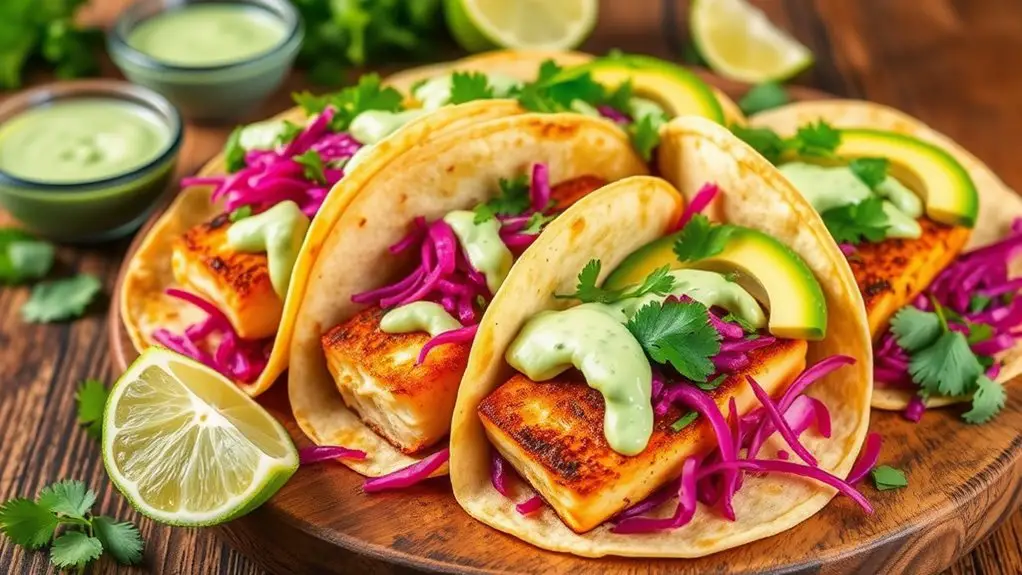 delicious mahi mahi tacos