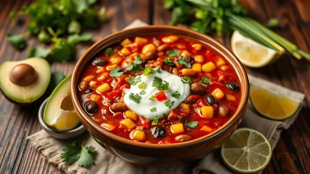 delicious meatless chili recipe