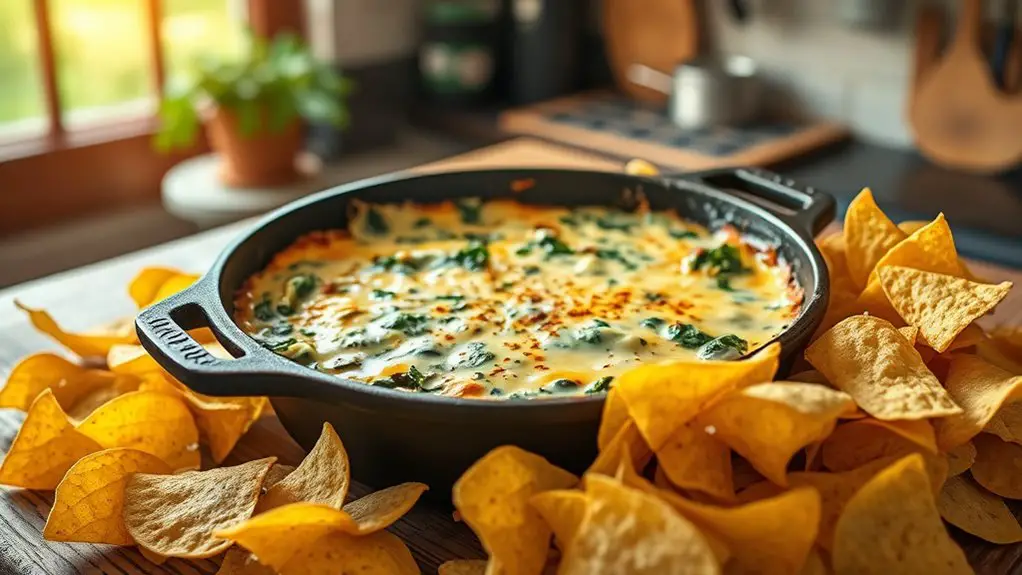 delicious spinach artichoke dip