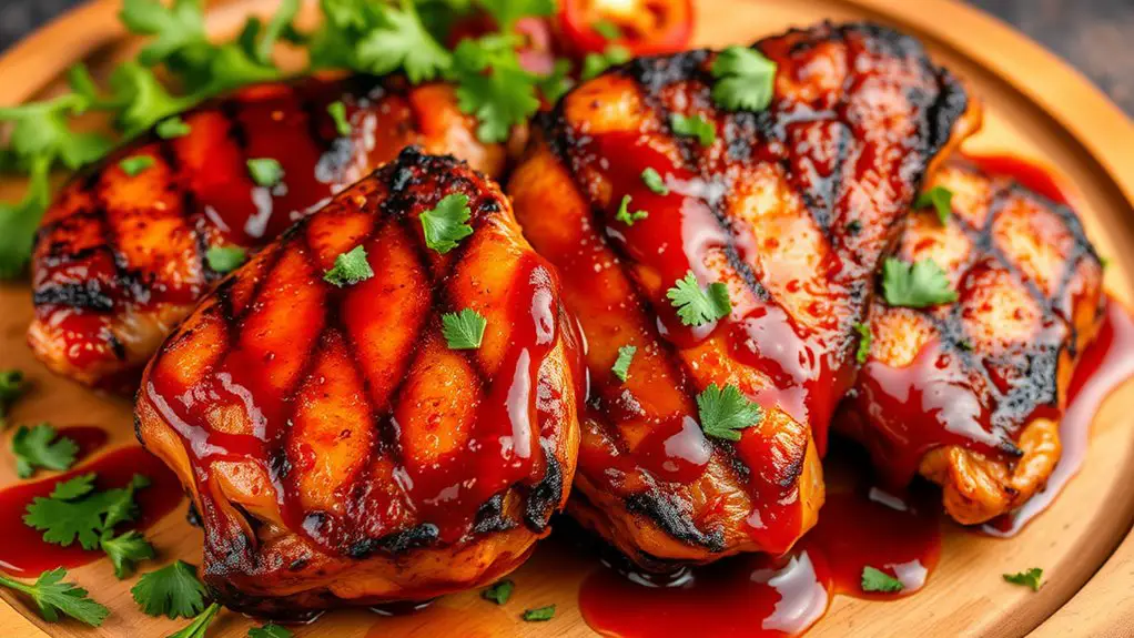 flavorful smoky grilled chicken