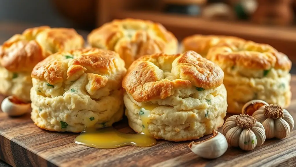 garlic herb buttermilk biscuits