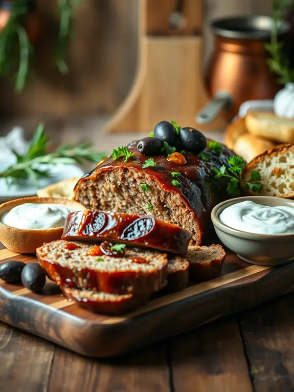 greek style meat loaf recipe