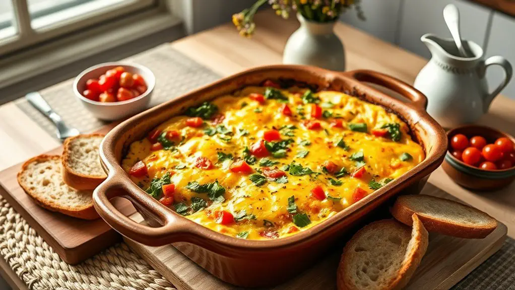 healthy vegetable breakfast casserole