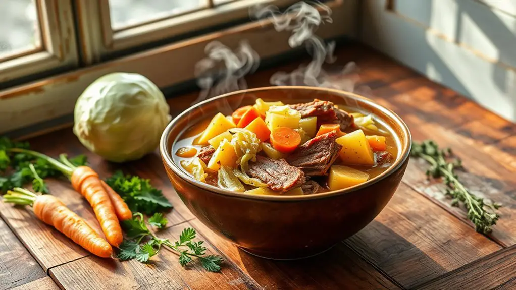 hearty irish comfort food