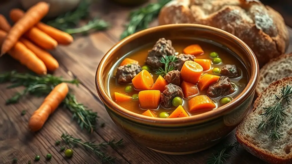 hearty lamb and carrot stew