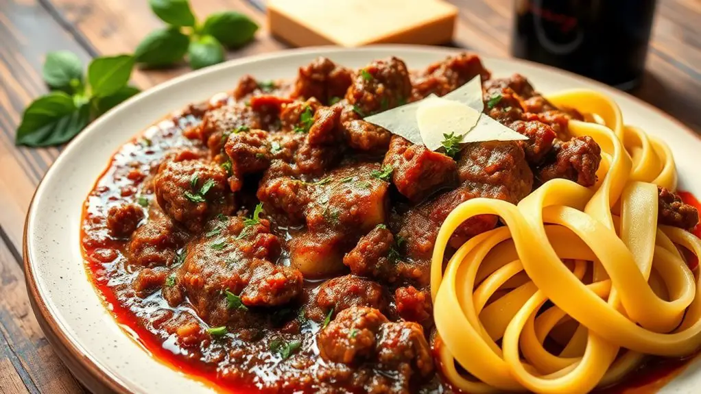 hearty savory beef sauce