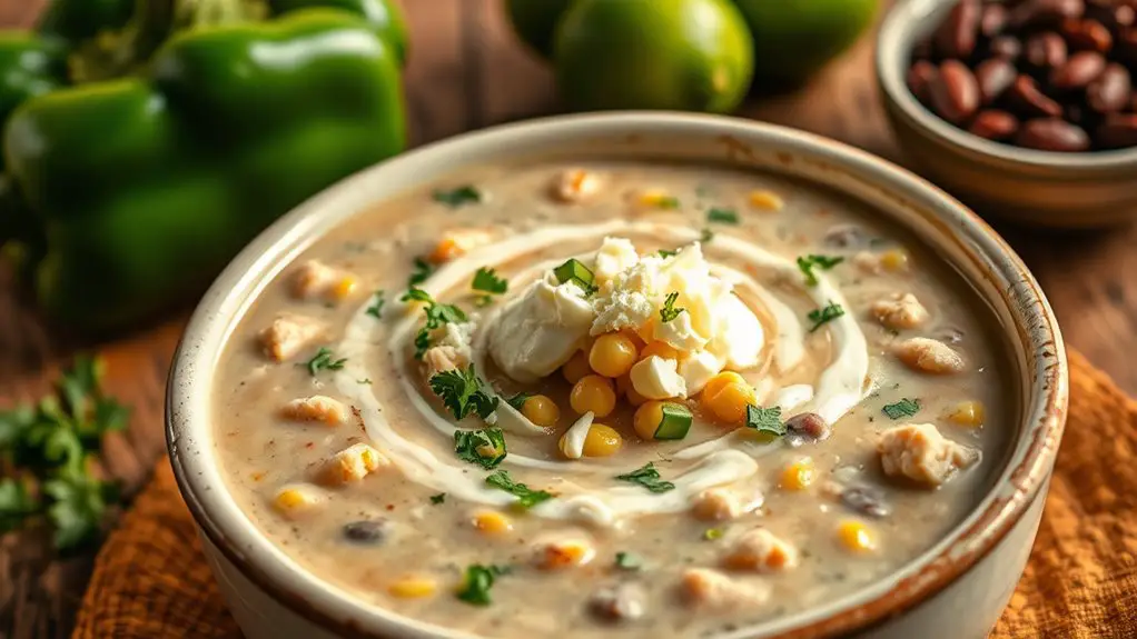 hearty white turkey chili