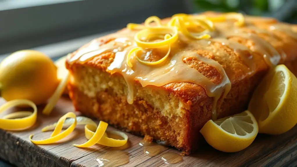 lemon flavored moist cake