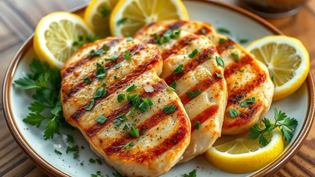 lemon herb grilled chicken