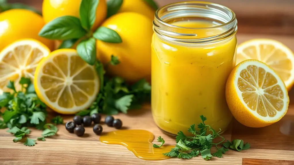 lemon herb salad dressing