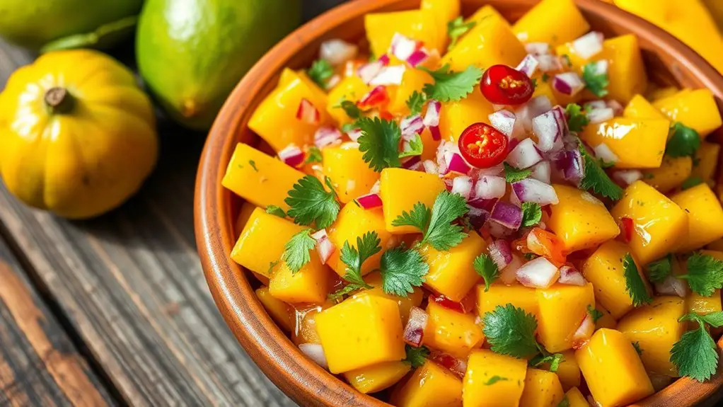 mango salsa with spice