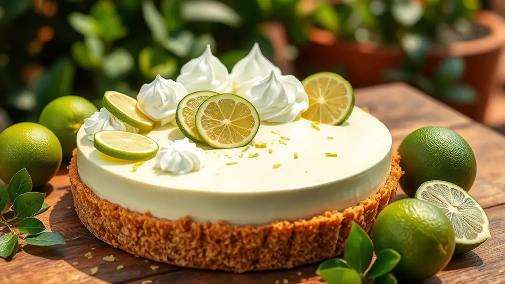 no bake lime cream pie