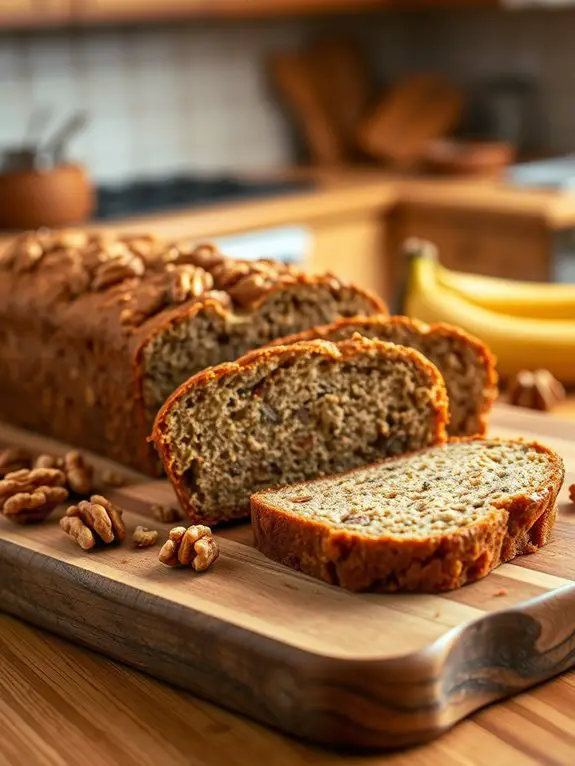 nutty banana bread recipe